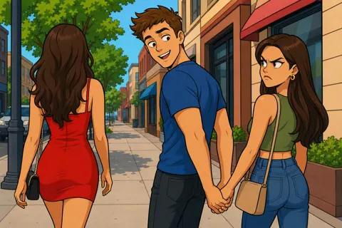 Distracted Boyfriend meme template