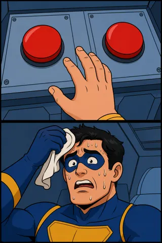 Two Buttons meme template